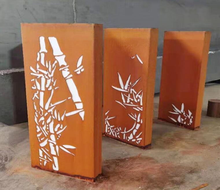 琼山锈钢板灯箱